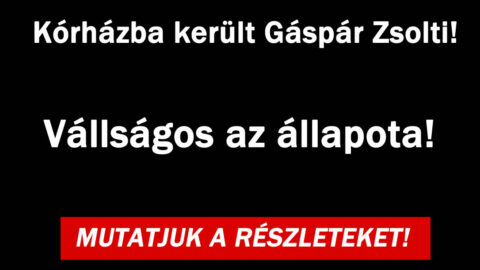 Kórházba került Zsolti!