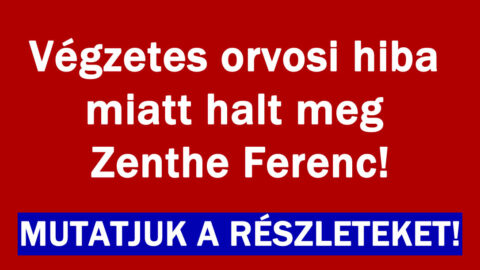 Végzetes orvosi hiba miatt halt meg Ferenc!