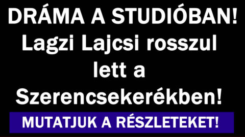 Lagzi Lajcsi rosszul lett a Szerencsekerékben!