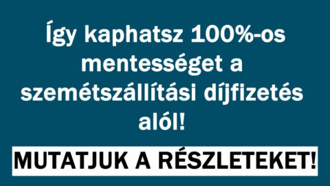 Így kaphatsz ingyen szemétszállítást!