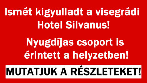 Kigyulladt a visegrádi Hotel Silvanus