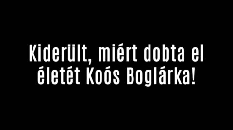 Kiderült, miért dobta el életét Koós Boglárka!
