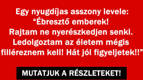 Ledolgoztam az életem mégis