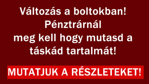Változás a boltokban!