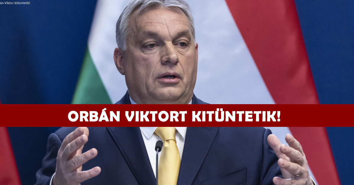 Orbán Viktor kitüntetik!