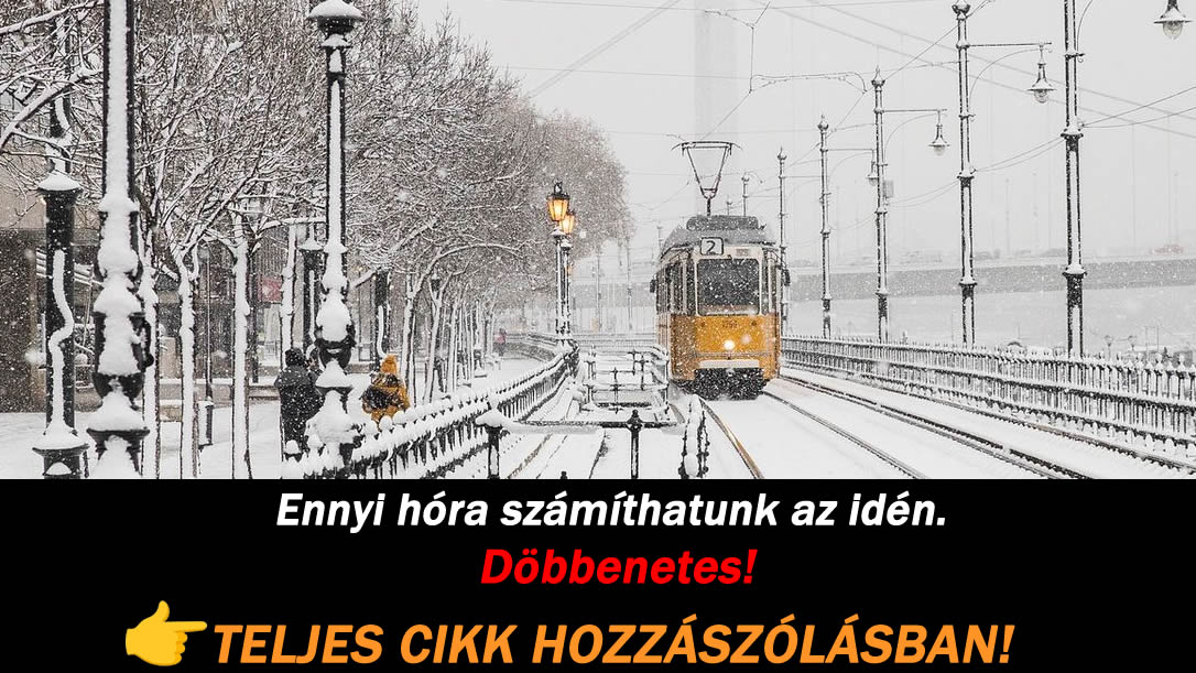 Ennyi hóra számíthatunk az idén. Döbbenetes!