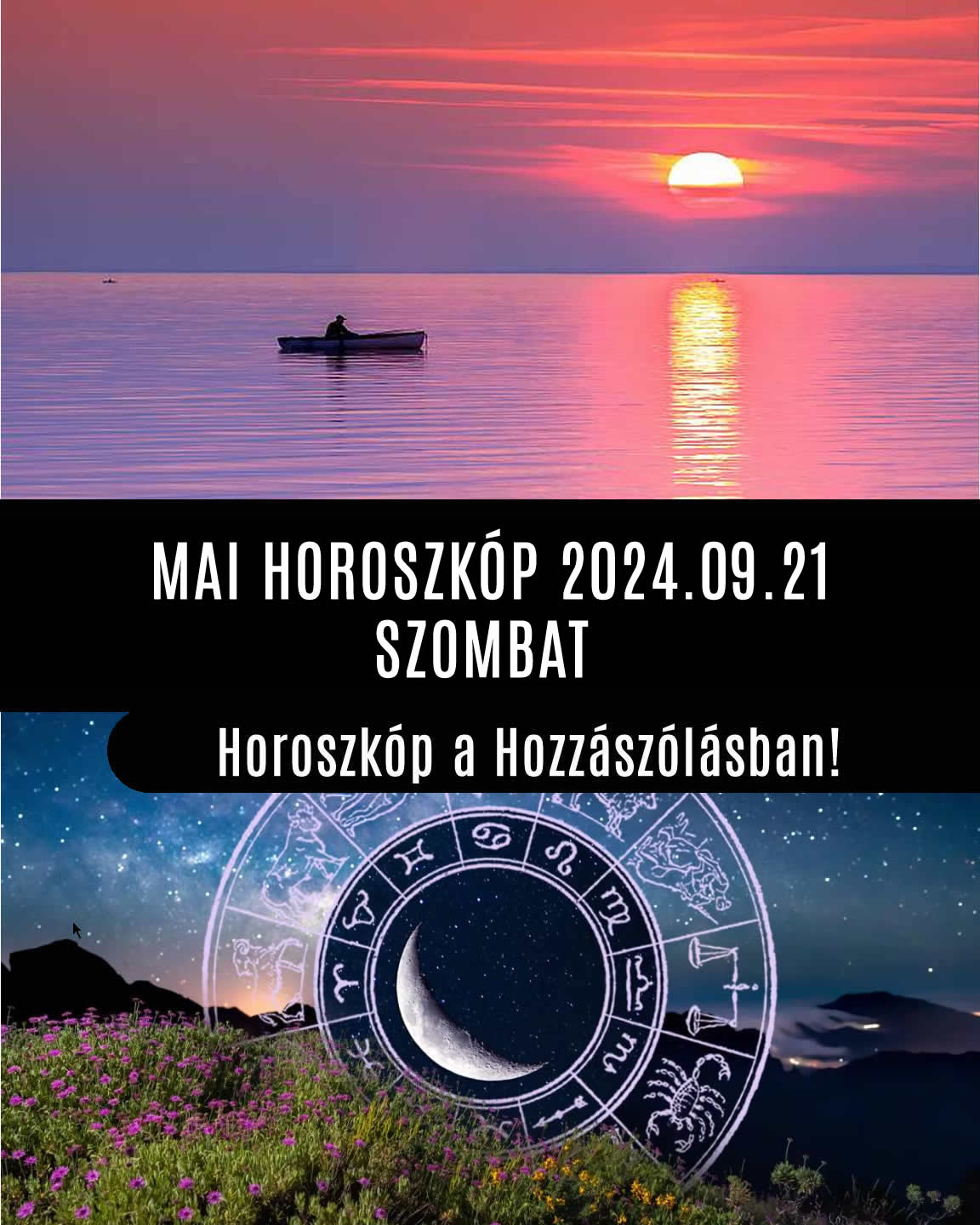 Mai Horoszkóp 2024.09.21