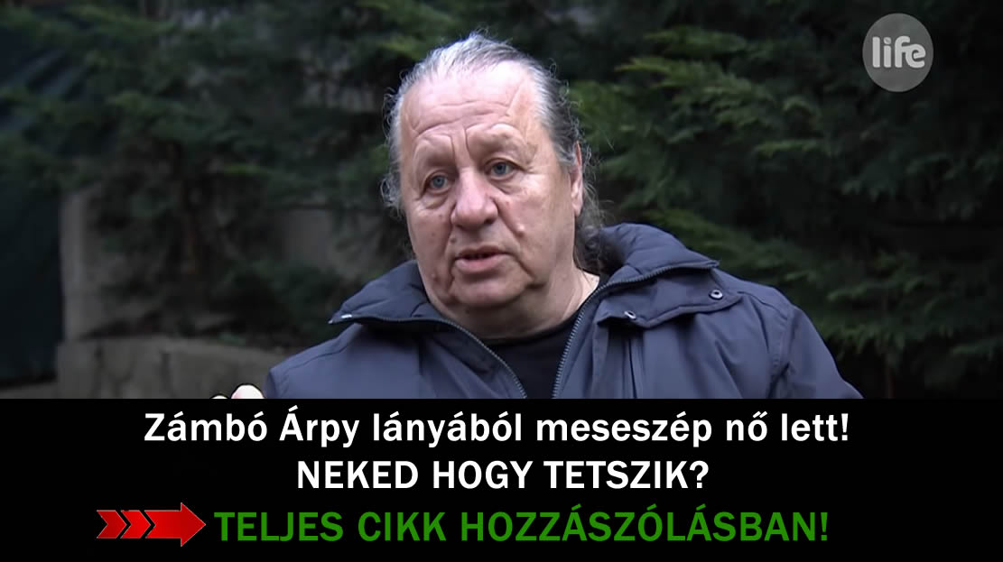 Zámbó Árpy lányából meseszép nő lett! NEKED HOGY TETSZIK?