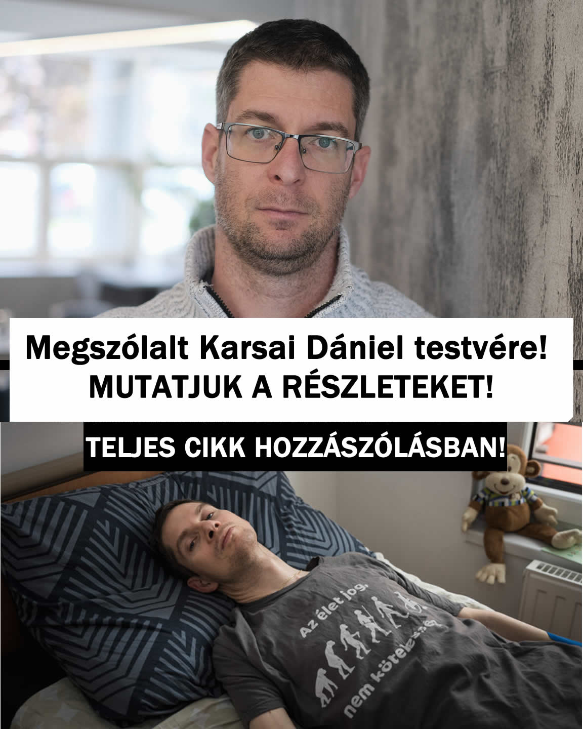 Megszólalt Karsai Dániel testvére!