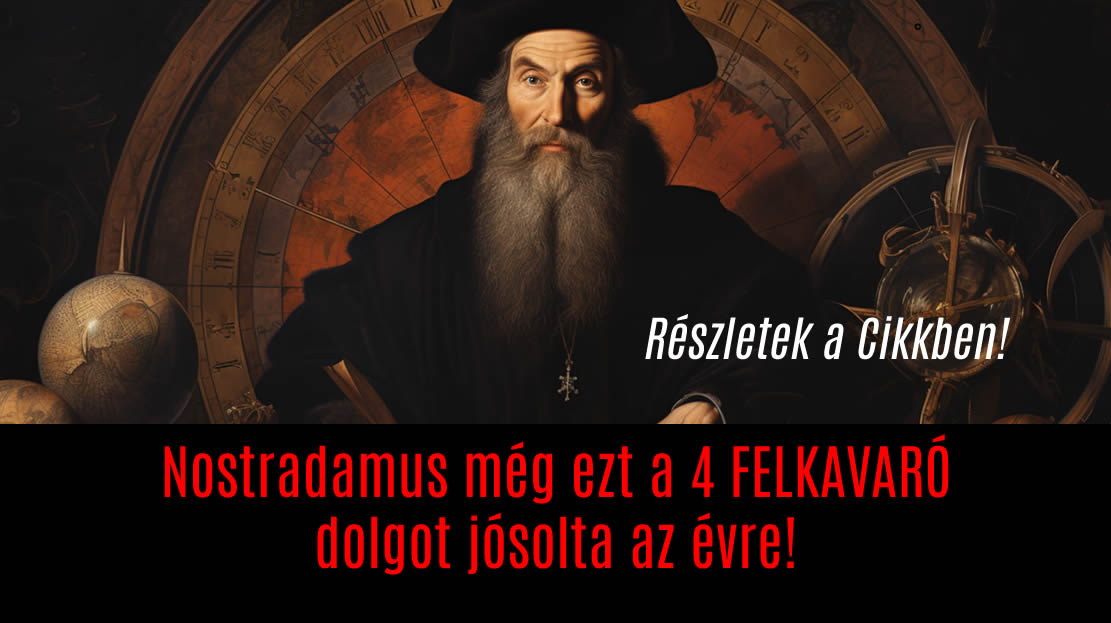 Nostradamus még ezt a 4 FELKAVARÓ dolgot jósolta az évre!