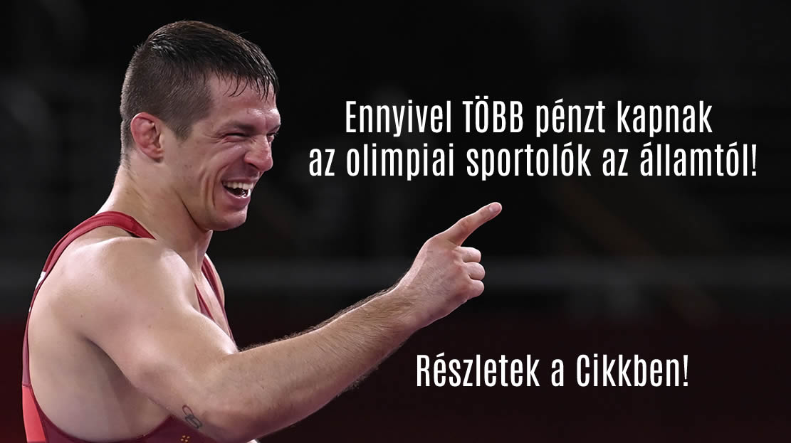 Ennyivel TÖBB pénzt kapnak az olimpiai sportolók az államtól!