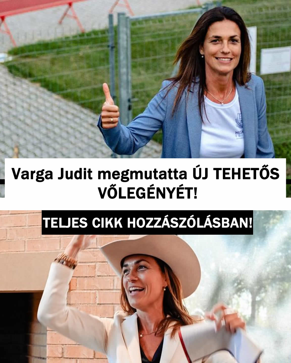 Varga Judit megmutatta ÚJ TEHETŐS VŐLEGÉNYÉT!