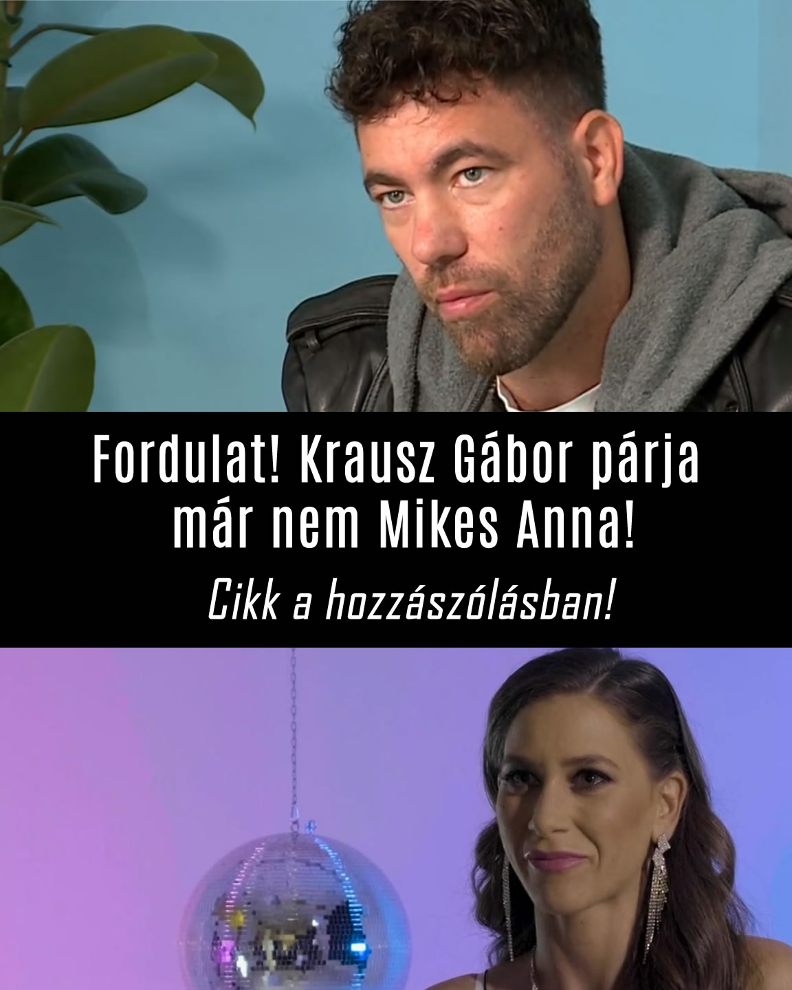 Fordulat! Krausz Gábor párja már nem Mikes Anna!