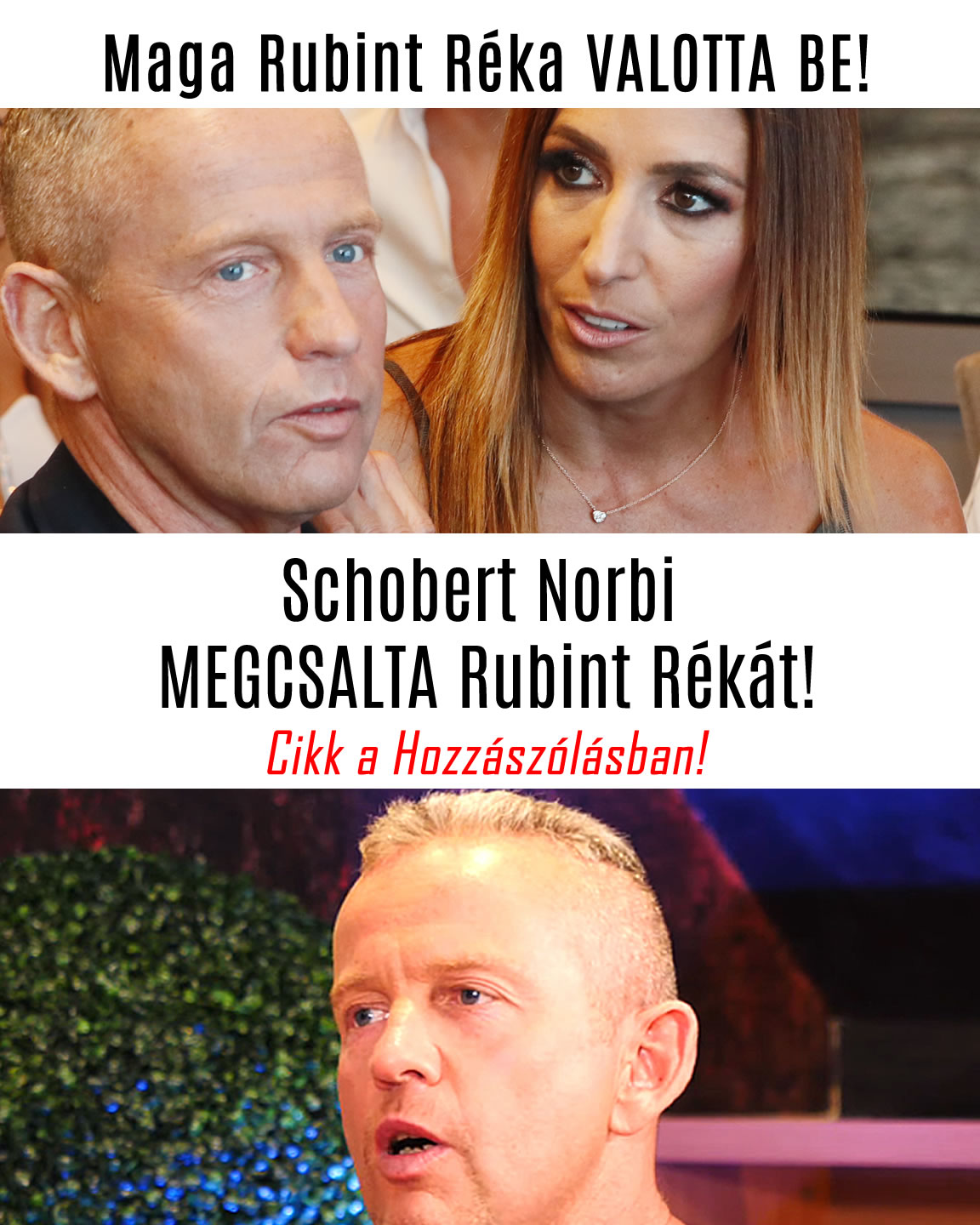 Schobert Norbi MEGCSALTA Rubint Rékát!