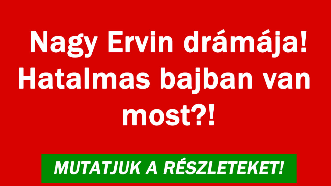 Nagy Ervin drámája!