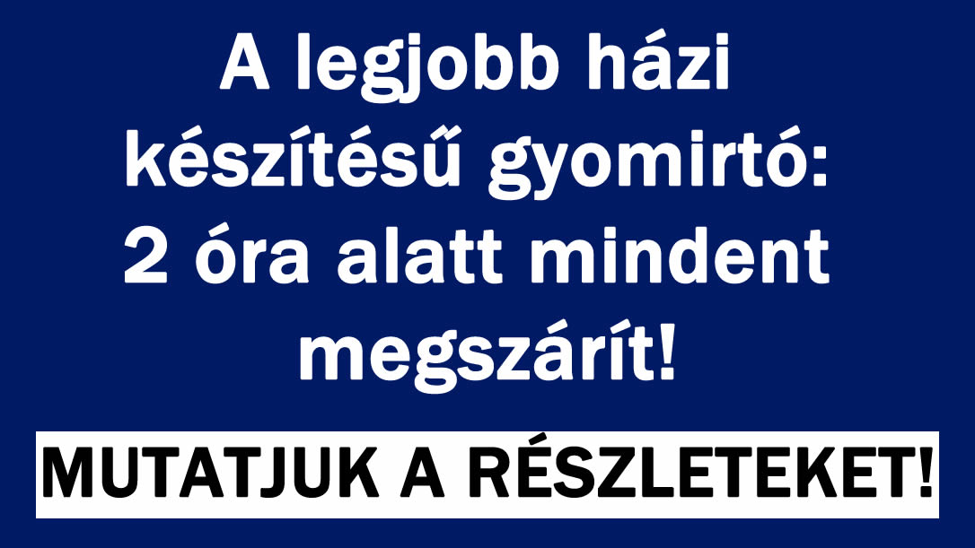A legjobb házi készítésű gyomirtó