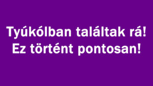 Tyúkólban találtak rá ez történt pontosan!