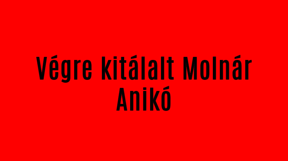 Végre kitálalt Molnár Anikó