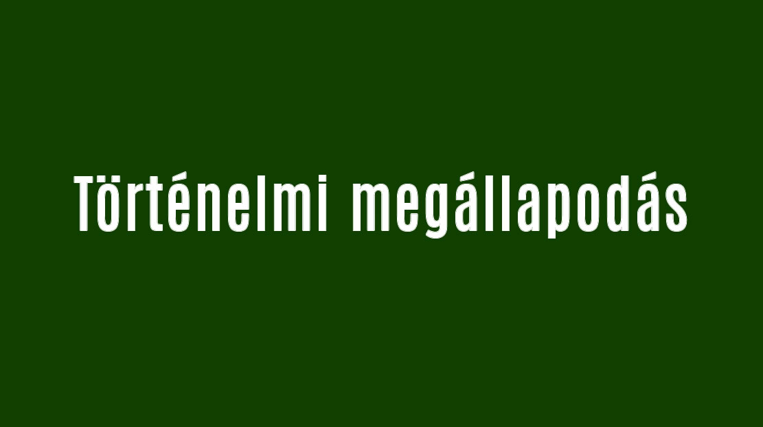 Történelmi megállapodás