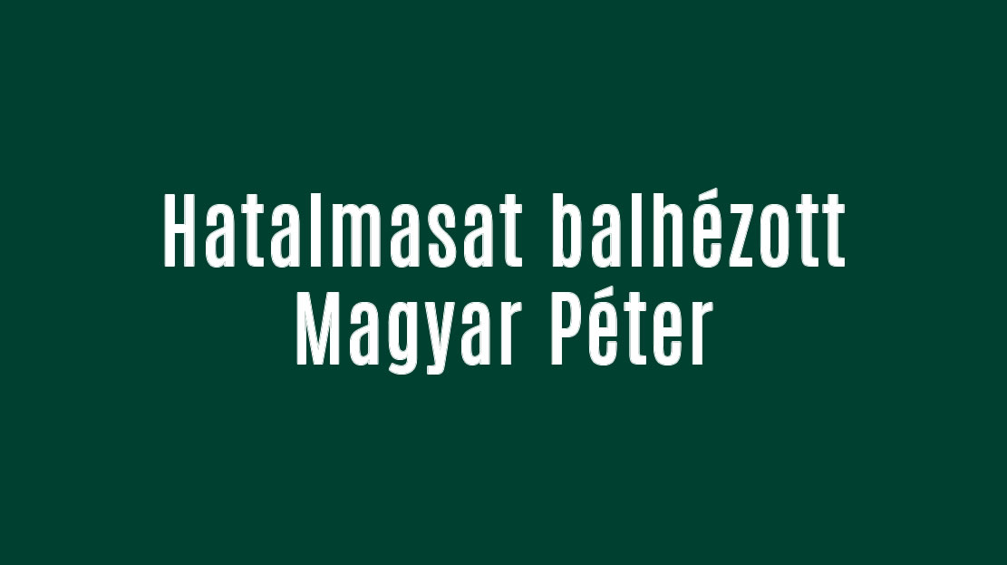 Hatalmasat balhézott Magyar Péter