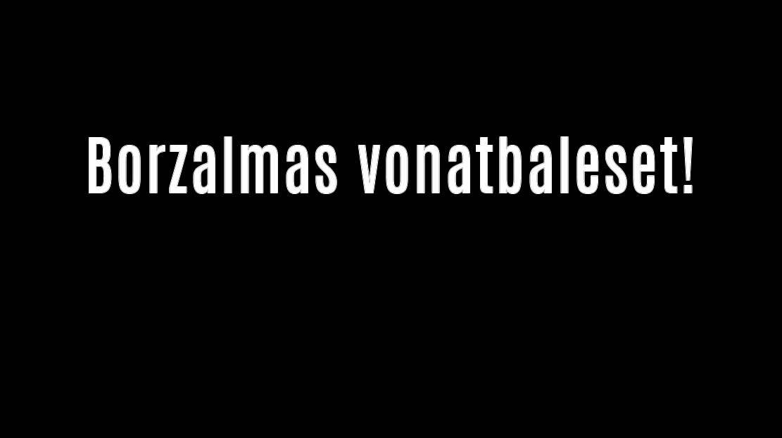 Borzalmas vonatbaleset! Hat fiatal veszítette életét!