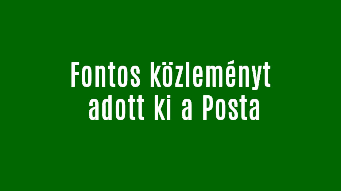 Az összes Posta bezárt