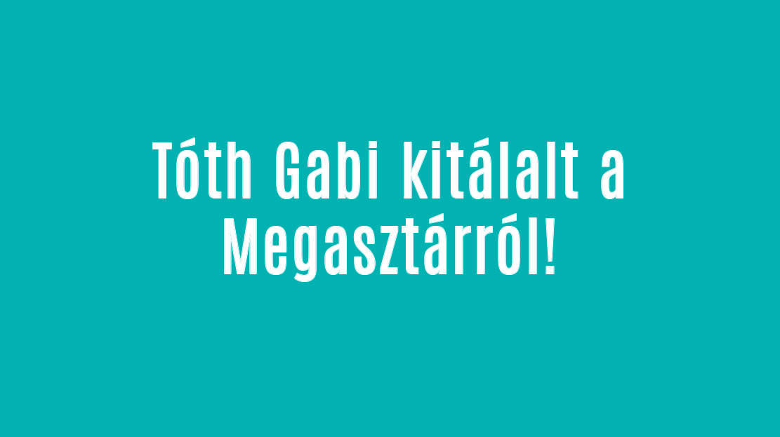 Tóth Gabi kitálalt a Megasztárról!