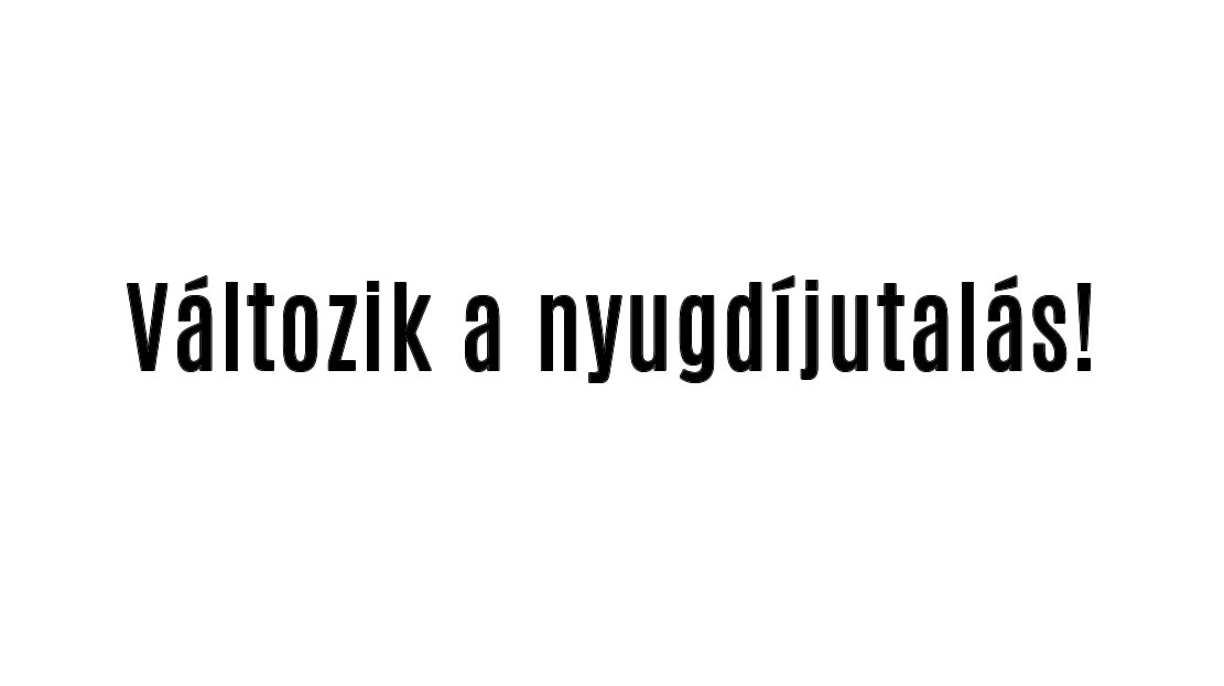 Változik a nyugdíjutalás!