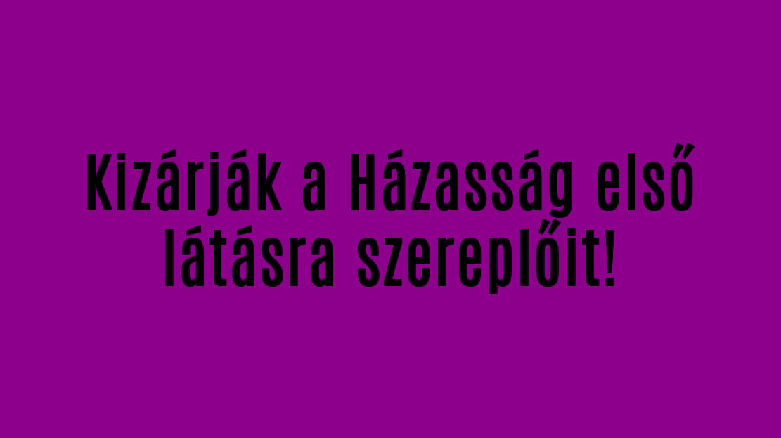 Kizárják a Házasság első látásra szereplőit!