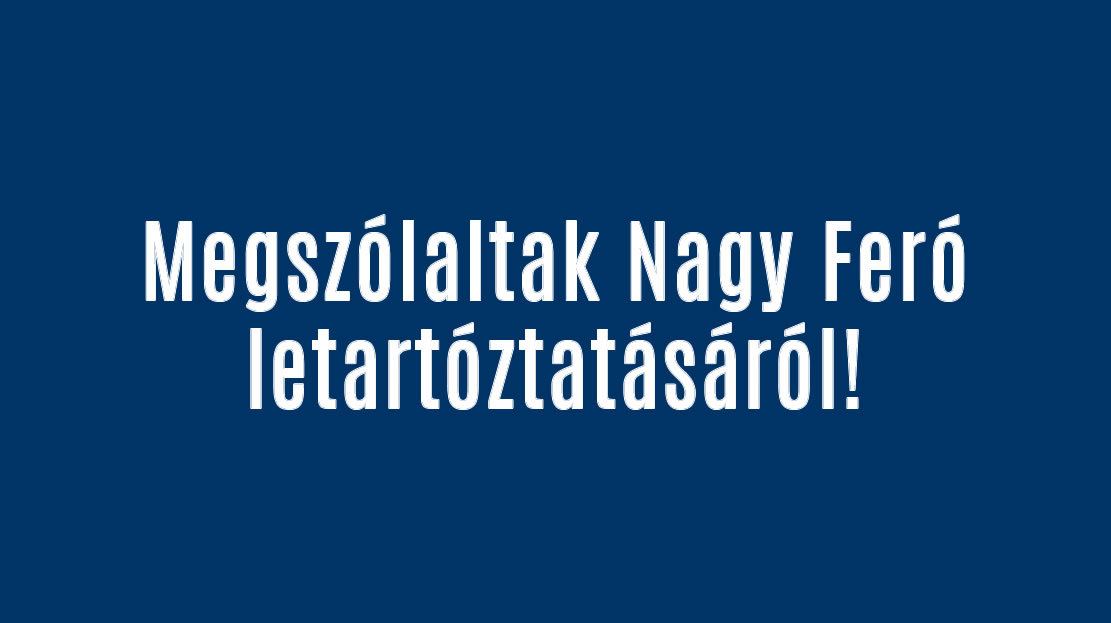 Megszólaltak Nagy Feró letartóztatásáról!