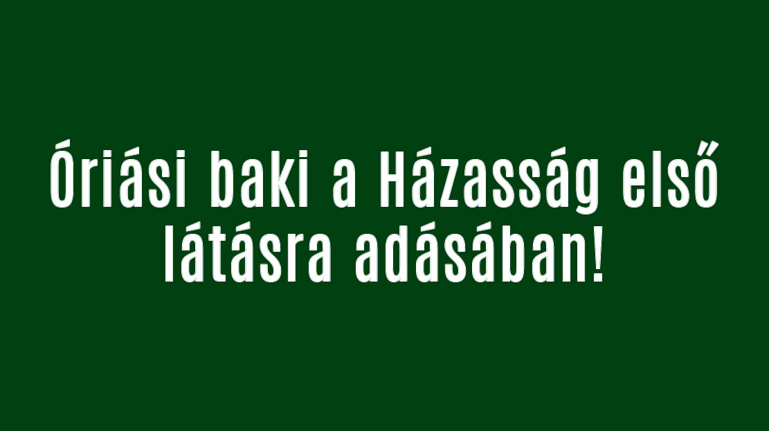 Óriási baki a Házasság első látásra adásában!