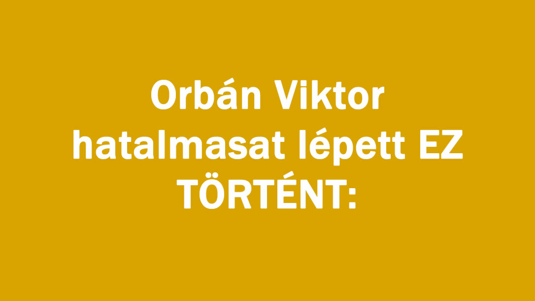 Orbán Viktor hatalmasat lépett EZ TÖRTÉNT: